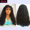 Nlw Natural Color Curly Wig With Baby Hair Glueless Human Full Lace Wigs nlw kopen in de aanbieding