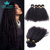Noble Qu Brazilian Kinky Curly 4 Bundles Of Virgin Hair 9A Unprocessed Human noble qu kopen in de aanbieding
