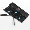 BOW HB199 multi-device wireless folding Bluetooth keyboard black