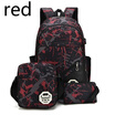 Megir 3Psc Casual Backpack External Usb Port Charge Laptop Crossbody Bag Shouder School Large Capacity Outdoor megir kopen in de aanbieding Megir 3Psc Casual Backpack External Usb Port Charge Laptop Crossbody Bag Shouder School Large Capacity Outdoor megir kopen in de aanbieding