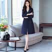 Fort Sheng 2017 new women in the fall long long-sleeved fashion temperament Korean simple street sweet pure color coat yzLMYSMS-6 meters color M
