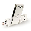 Patriot aigo 32G Apple Phone U disk U368 USB30 Apple official MFI certified iPhone&iPad dual interface mobile phone with silver