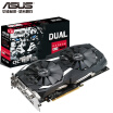 ASUS DUAL-RX 580-O8G 1360 1380MHz 8G Snow Leopard Series gaming gaming discrete graphics