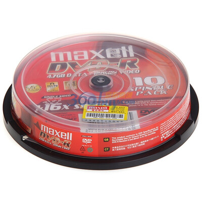 

Maxell (Maxell) диск DVD-R 16 тайваньских скорость 4,7 г диски ствола 10