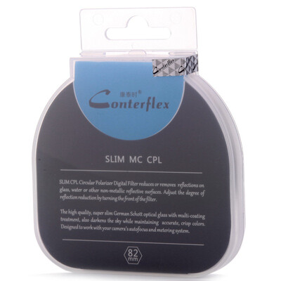 

Conteflex SLIM MC CPL 82 мм Тонкий 12-слойный поляризатор