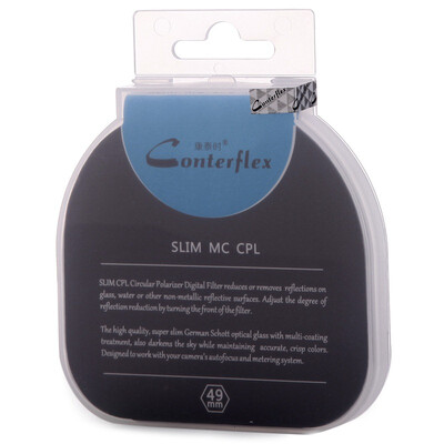 

Contax (conterflex) СЛИМ MC CPL 49мм тонкий слой поляризатора 12