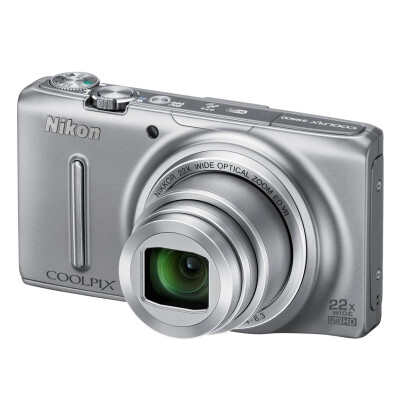 

Nikon COOLPIX S9500 Портативная цифровая камера Black (18,110,000 пикселей CMOS 3-дюймовый экран 22-кратным оптическим зумом широкоугольный GPS-приемник шириной 25 мм / Wi-Fi)