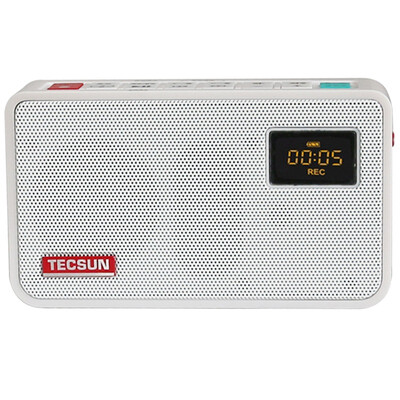 

Tecsun ICR-100 Radio Recorder Цифровой аудиоплеер Card Radio Recorder (черный)