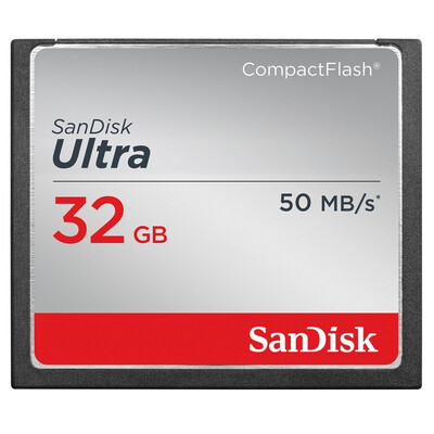 

Скорость чтения в формате SanDisk 32 ГБа 50 МБ / с Карта памяти CF с экстремальной картой CompactFlash