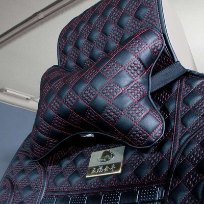 

Wu Fu Taurus автомобильный подголовник поясничной моды Китайский стиль серии массаж подушка подушка подушка подушка автомобиль с памятью офиса хлопок кости подушка искушение черный и красный