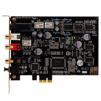 

Rhythm tank (TempoTec) Звуковая карта Serenade PCI-E Интерфейс PCI-E HIFI прослушивание / развлечения / игровая карта 2.0 канал с функцией цифрового выходного усилителя