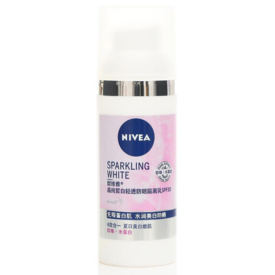 

Нивея (NIVEA) кристаллический свет через чистое Отбеливание Солнцезащитного Молоко SPF30 / PA ++ / 50мл (уход за кожей, изолированного молоко солнцезащитного крема)