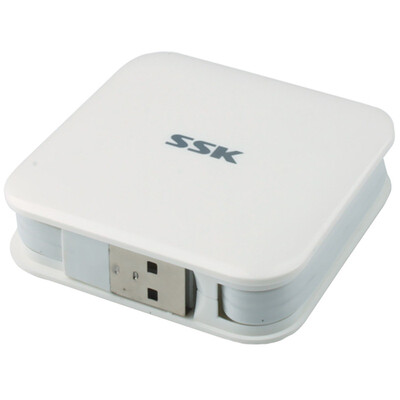 

Biao Wang (SSK) SHU035 Burgers 4 HUB Hub White Drives Несколько внешних устройств