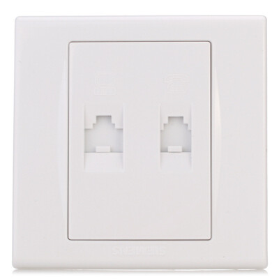 

Siemens (SIEMENS) 5TG06372NC01 коммутаторные товары должны быть серией телефонных разъемов + компьютер (элегантный белый)