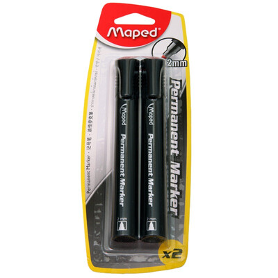 

Ма Peide (Maped) AA744521 маркер (2 Black Pack)