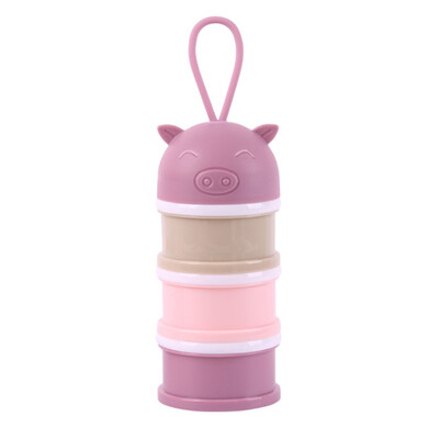 

Colorful Baby Safe Formula Container Feeding Box Milk Powder Holder Dispenser