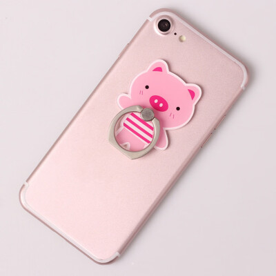 

Cute Animal Pig Mobile Phone Stand Holder Finger Ring Smartphone Holder Stand For All Phone