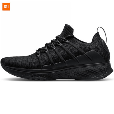 

New Xiaomi Mijia 2 Sneaker Smart Sports Uni-moulding Techinique Fishbone Lock System Elastic Knitting Vamp Shock-absorbing Sole