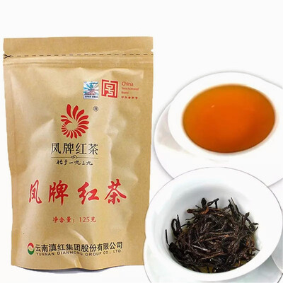 

C-HC013 New Arrival Yunnan Dianhong tea Feng brand black tea 125g grade 1 Dianhong Group black tea