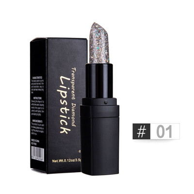 

Crystal Jelly Dimond Lipstick Magic Temperature Change Color Lip Balm Maquiagem Glitter Wholesales