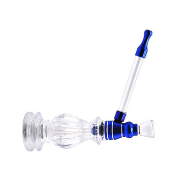 

Pipe Transparent Hookah Durable Mini Delicate Smoking Pipe Weed Tobacco Pipe Smoke Mouthpiece Tobacco Pipes Cigarette Holder