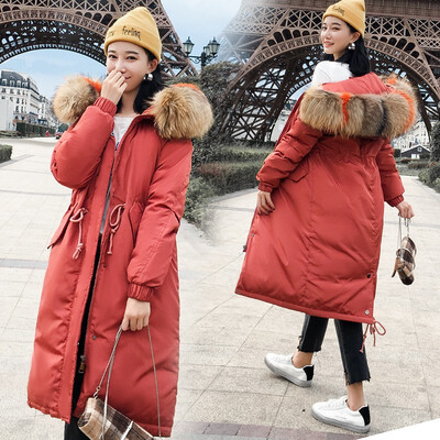 

Autumn&winter down jacket womens large size loose cotton jacket 90310