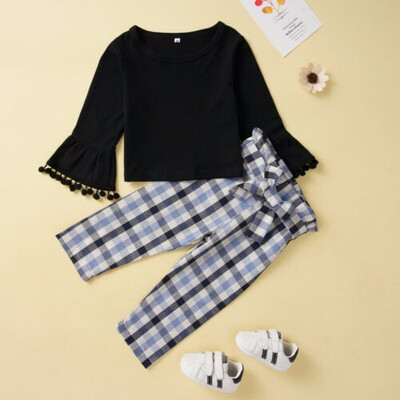

Toddler Baby Girl Clothes Sweatshirt Tops Pants Infant Outfits Sets Tracksuit