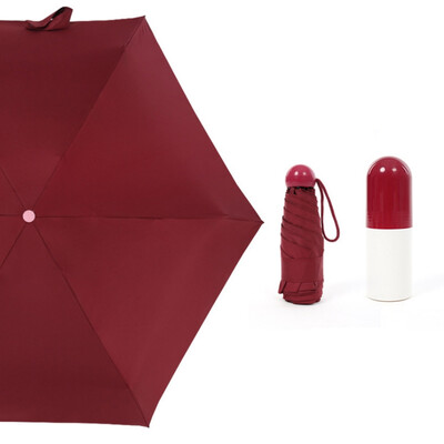

Kids Adult Rainy Sunny Day Umbrella Capsule Umbrella Protection Umbrellas Windproof Folding Rain Bag Umbrella For Women