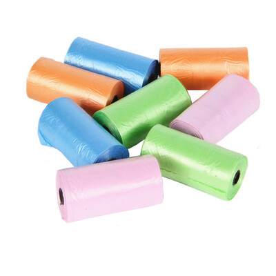 

Color Random Disposable Portable Baby Diapers Abandon Bag Roll Home Plastic Garbage Pouches