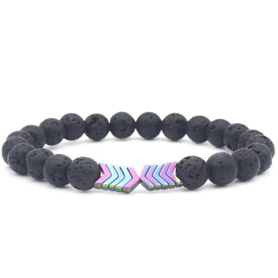 

Bracelet Natural Rock Bracelet for Women Men Couple Jewelry