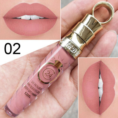 

High-capacity Matte Matte Lip Gloss Female 20 Colors Long-Lasting Nutritious Lipstic Women Lip Make Up Cosmetics Big Lip Gloss