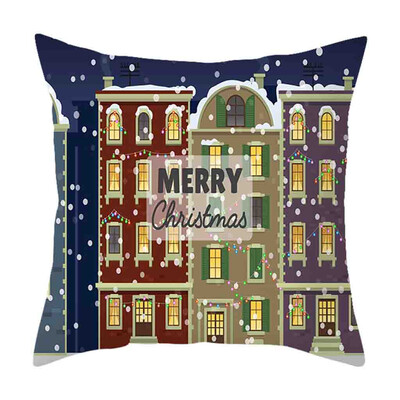 

Siaonvr Christmas Pillow Cover Decor Pillow Case Sofa Waist Throw Cushion Cover