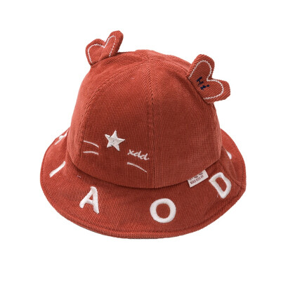 

Baby Hat Letter Cartoon Embroidered Hat Kid Toddler Cute Bucket Cap Infant Gift