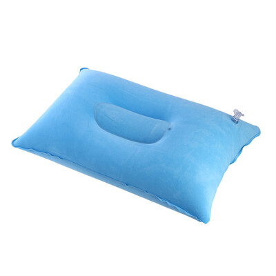 

Inflatable Pillow Travel Air Cushion Camping Beach Car Plane Head Rest Support
