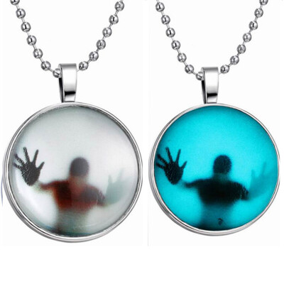 

Charm Punk Luminous Pendant Creative Fashion Necklace Personality Style Jewelry