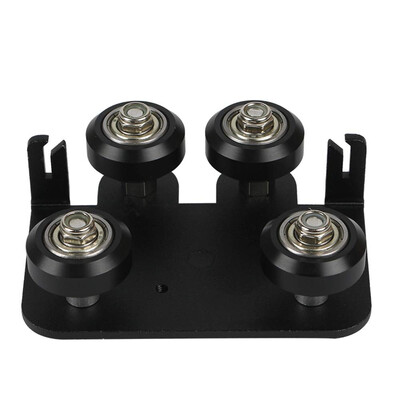 

Upgrade Extruder Support Plate with 4pcs Wheel For Ender 3 CR-10 3D Printer