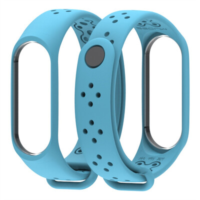 

〖Follure〗Durable Replacement Silicone Anti-off Wristband for Xiaomi Mi Band 3 Smart Watch