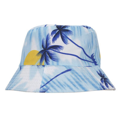 

Hot Adults Cotton Bucket Hat Summer Beach Festival Sun Cap Beach Hat cycling travel cap