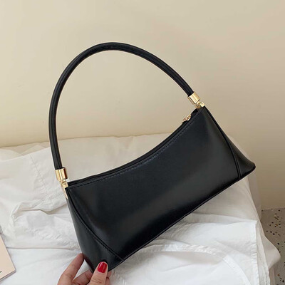

Tailored Women 2019 New Handbags Casual Solid Shoulder Bags Retro Fashion Bags For Women