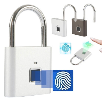 

Anti-Theft Fingerprint Lock Waterproof Smart Padlock Door Portable Fingerprint Lock for For Anti-theft Devices