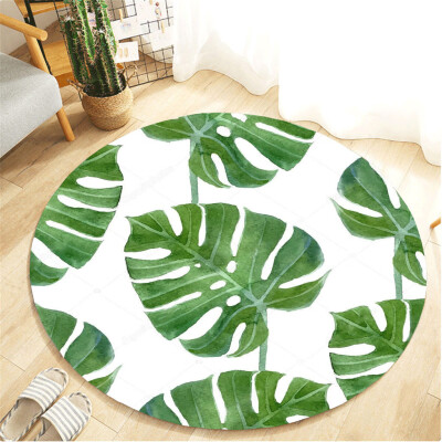 

Gobestart Botany Elements Blanket Round Bathroom carpet 55cm