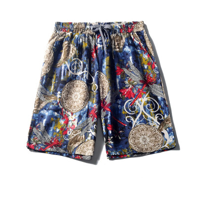 

Tailored Mens Linen Shorts Sports Work Casual Printed Beach Shorts Pants Trousers