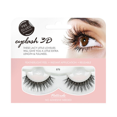 

〖Follure〗1 Pair 3D False Lashes Fluffy Strip Eyelashes Long Natural Party Makeup