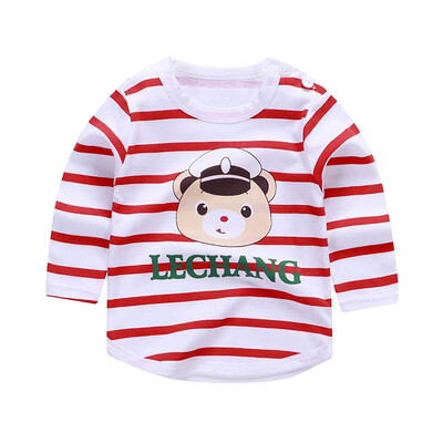 

baby girl Spring Autumn For 1-4 Years Children Tops Tees Cotton Cartoon Print Little Baby Kids Girls Long Sleeve T Shirts