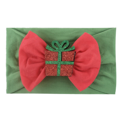 

New Baby Cute Girls Boys Christmas Cartoon Headband Bowknot Design Headwear Apparel Photography Prop Party Gift