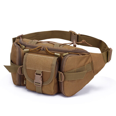 

Outdoor Waterproof Waist Bag Fanny Pack Multi Pocket Camping Pouch Case NEW
