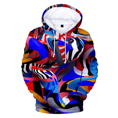 

Toponeto Unisex Mens 3D Printing Creative Round Neck Casual Long Shirts Top Blouse