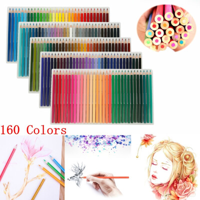 

48120160 Colors Professional Oil Color Pencils Set Artist Painting Sketching Wood Color Pencil School Art Supplies