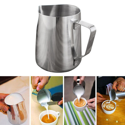 

Gobestart Stainless Steel Milk Frothing Pitcher Cappuccino Pitcher Pouring Jug Espresso