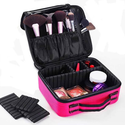 

Women Cosmetic Bag Travel Organizer Zipper Portable Makeup Bag Designers Trunk Cosmetic Storage Bags